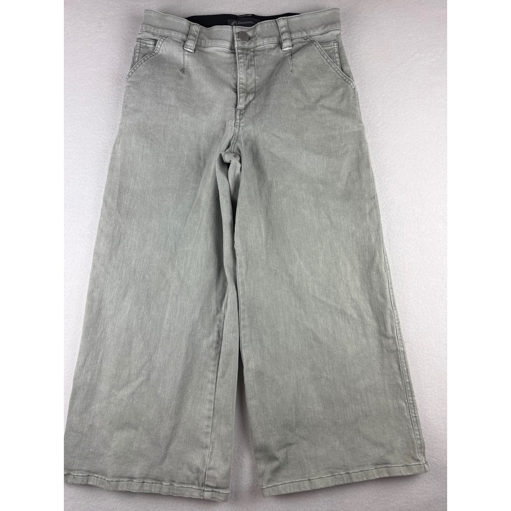 Democracy Womens Grey Ab Technology Wide Leg Crop Pants Size 8 BN8292LEPE